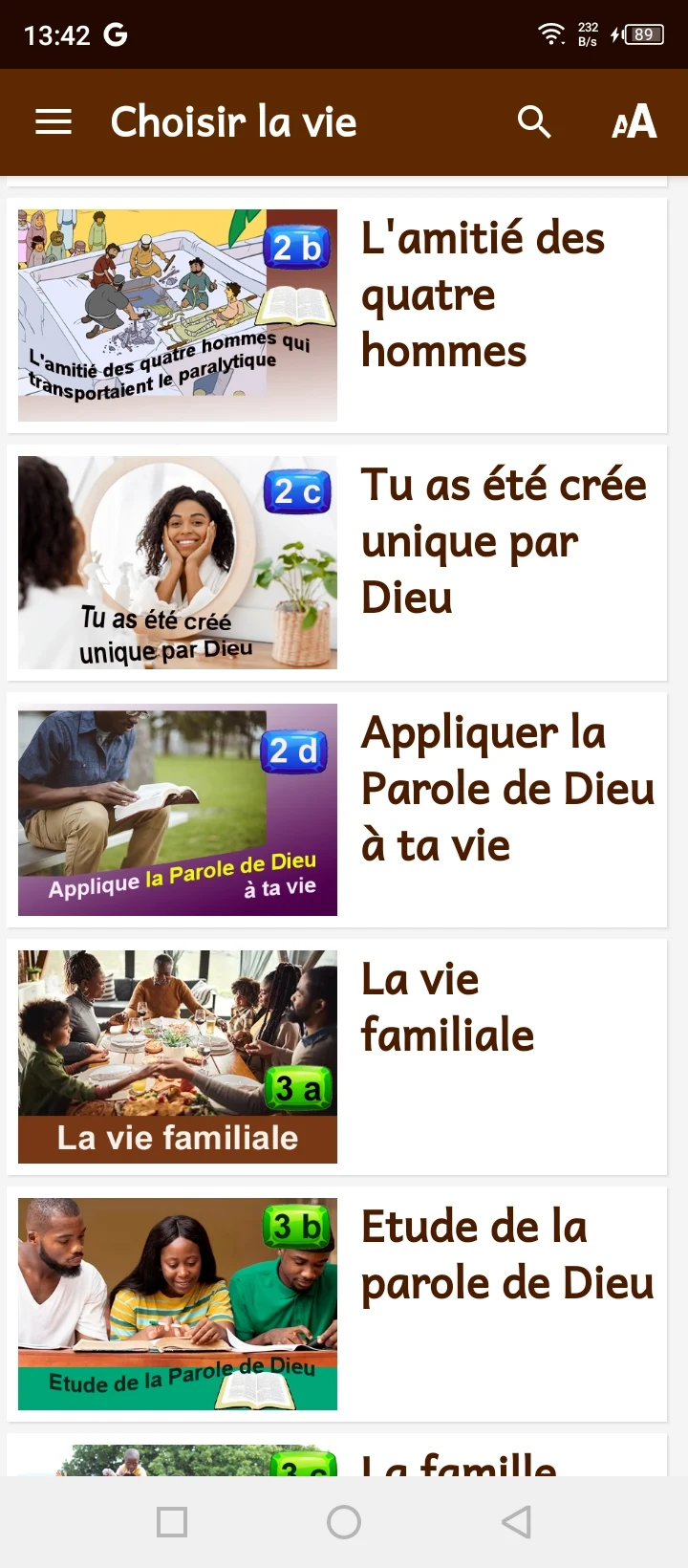 Choisir la vie screenshot