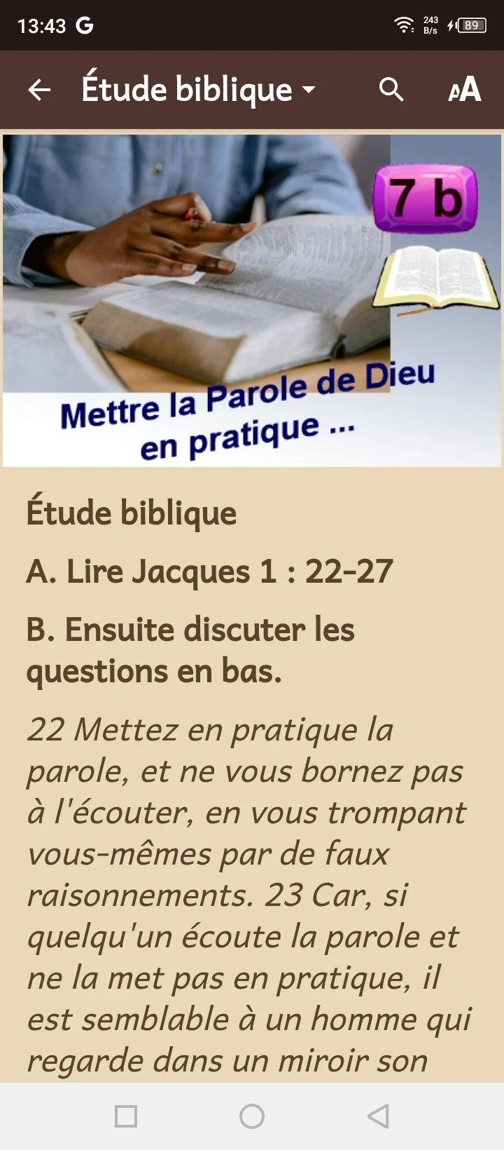 Choisir la vie screenshot