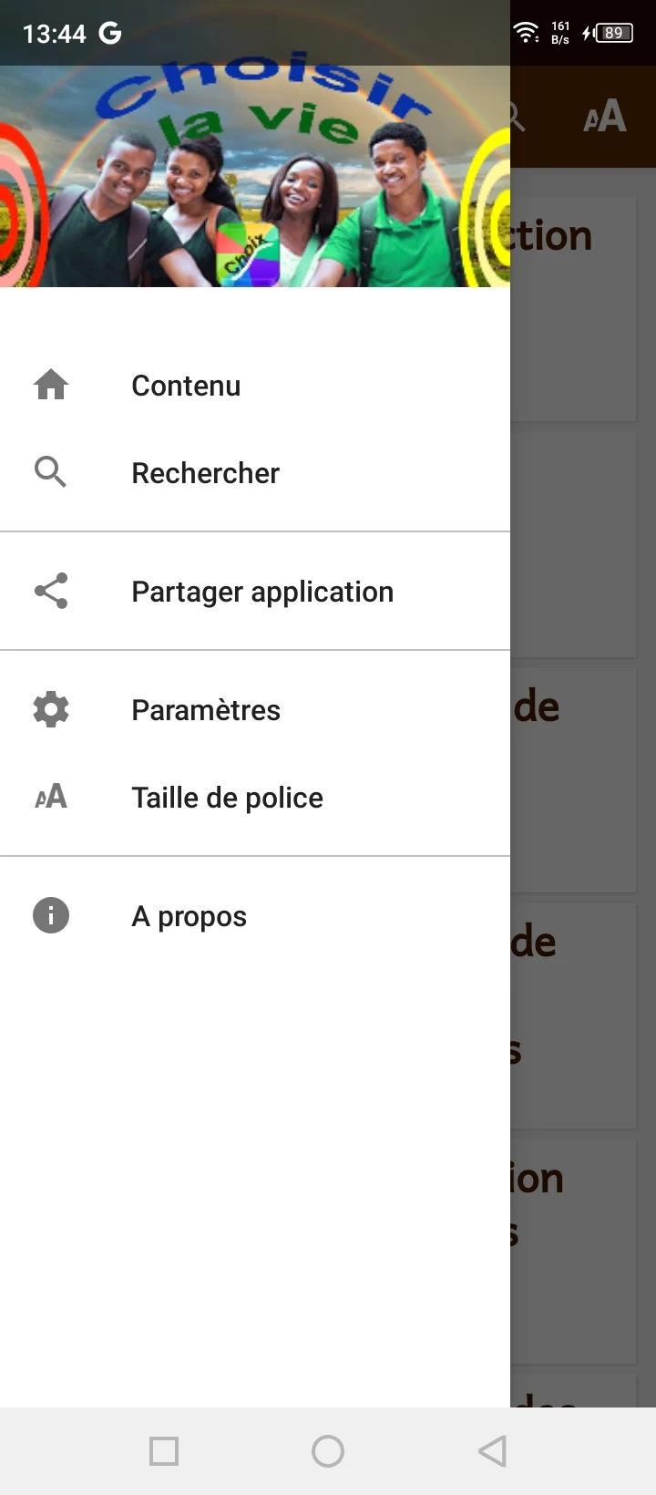 Choisir la vie screenshot